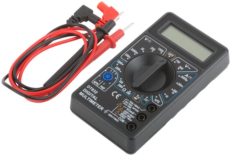 Мультиметр 0.1мВ-1000В 0.1В-750В 1мкА-10А 0.1Ом-2мОм коробка КУРС 80615