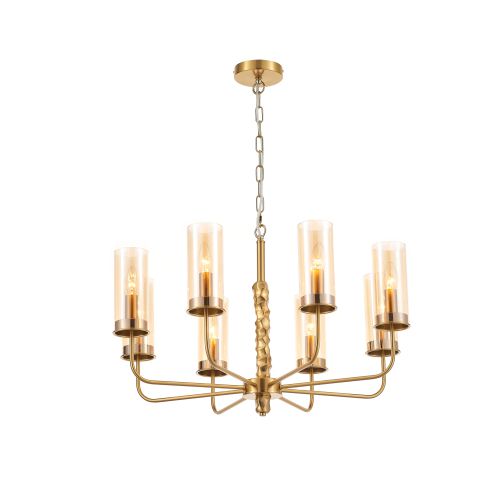 Люстра Marinela 4140-306 60Вт 8хE14 дизайн Rivoli Б0066476