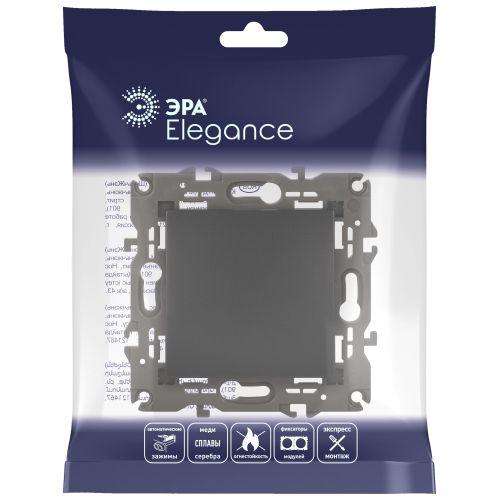Выключатель 1-кл. СП Elegance 14-1101-05 10А IP20 250В 10AX механизм антрацит Эра Б0034212