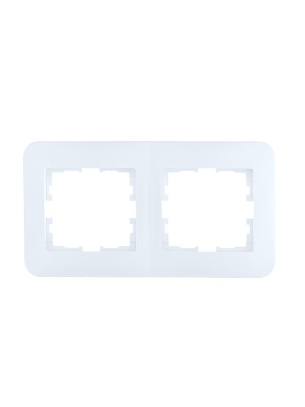 Рамка 2-м ASTI горизонт. бел. LEZARD 7081-0200-147