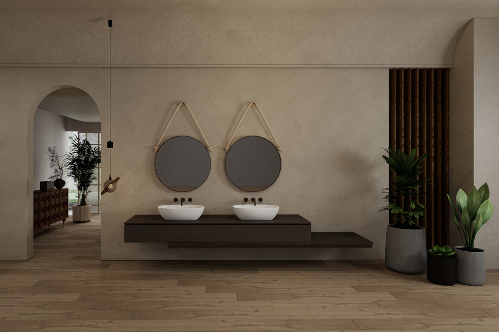 Раковина накладная ABBER Stein AS2636 белая матовая