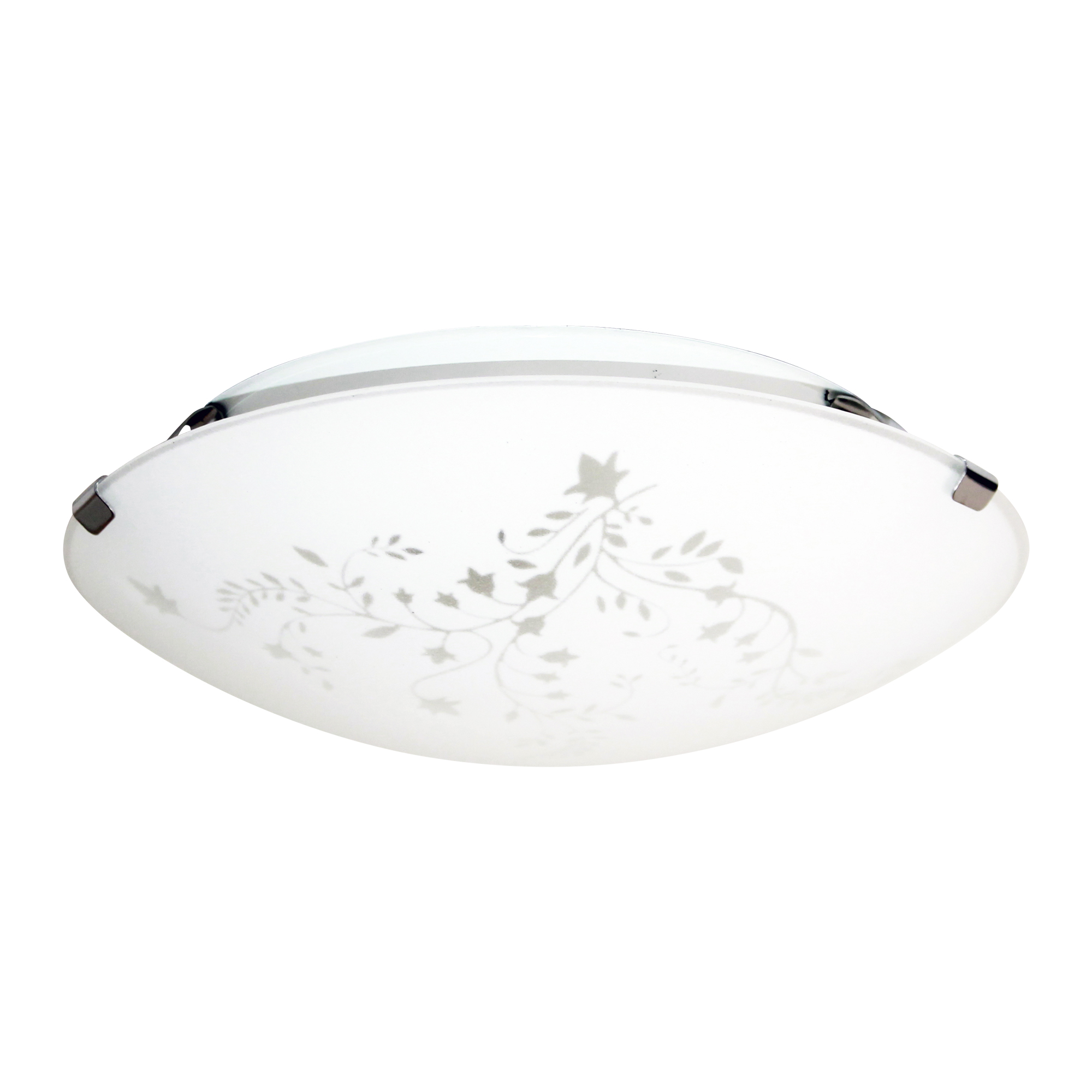 Светильник Нежность 250 НПБ 01-60-130 М15 матовый белыйкл.штамп металлик ИУ