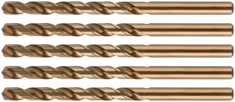 Сверло по металлу удлиненное Profi с кобальтом 5% 12х205мм (уп.5шт) Cutop 48-12-205