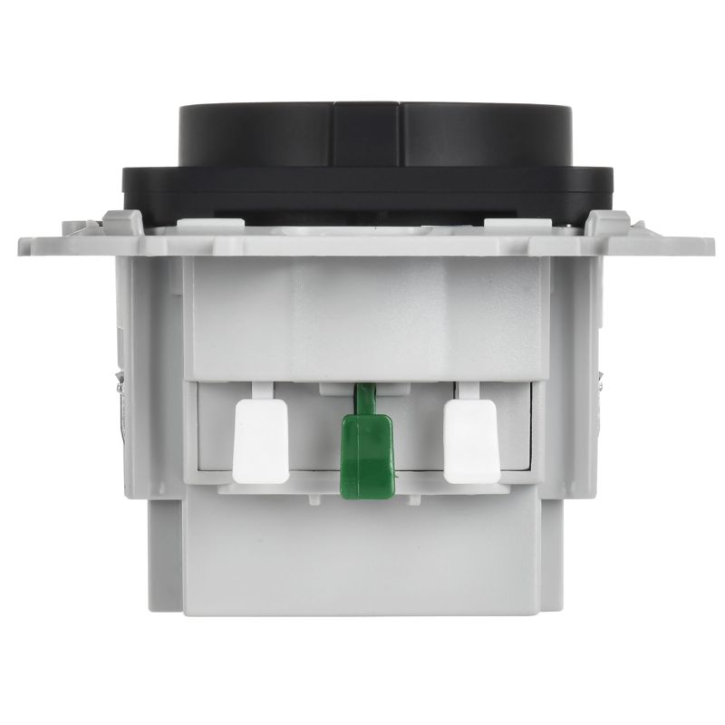 Розетка 1-м СП FLITE РСЮша11-1-ФлЧ 16А с USB A+A 3.1А с заземл. с защ. шторками безвинтовое крепление механизм черн. IEK FI-R14-16-1-U21-D31-K02