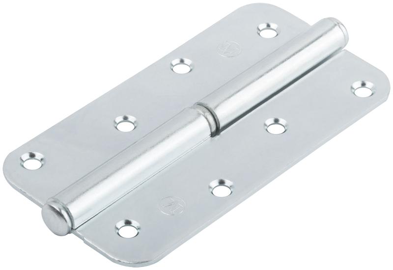 Петля накладная лев. "ПН" 130мм оцинк. 66394