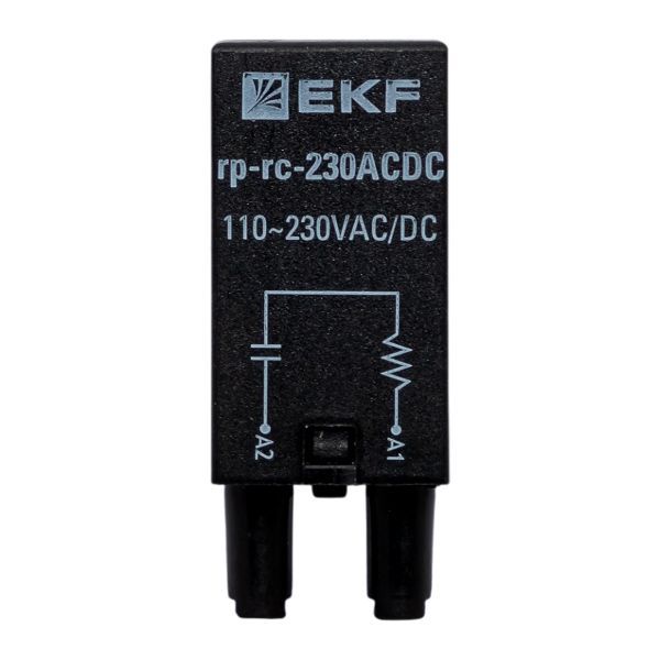 Модуль защитный RC 110-230В AC/DC для промежуточных реле RP AVERES EKF rp-rc-230ACDC