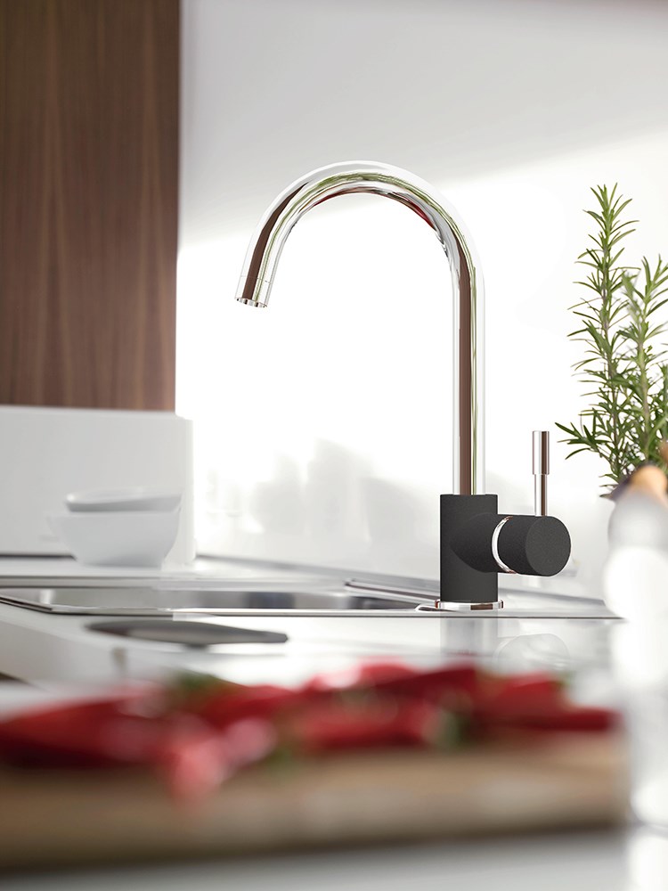 Смеситель Paini Cox 78H4572CRL2LMKM для кухни