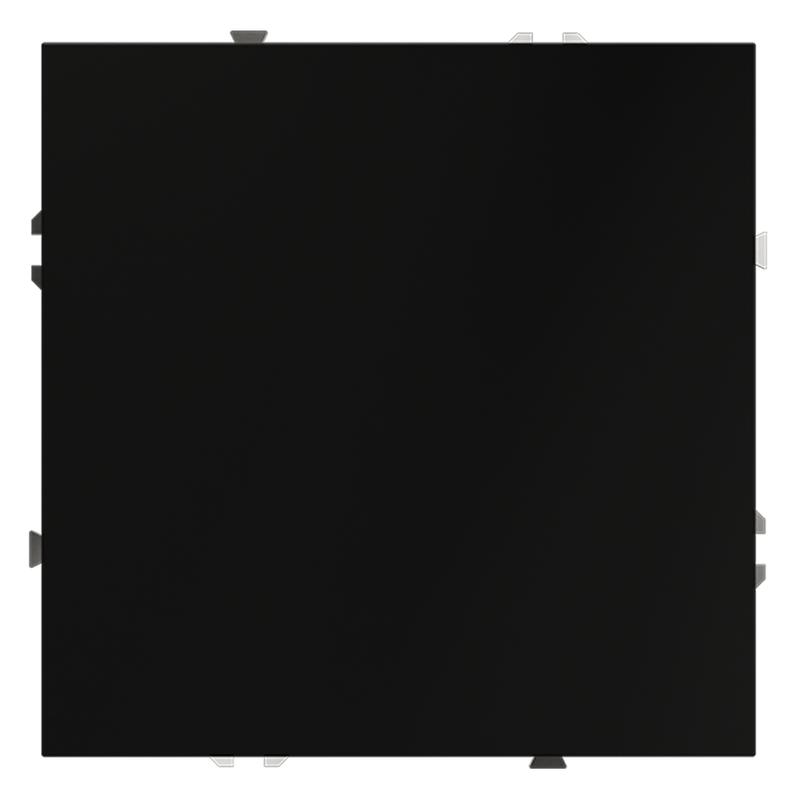 Заглушка СП S70 с суппортом механизм черн. матов. Voltum VLS080108