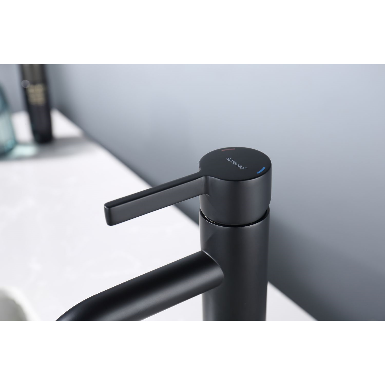 Смеситель для раковины Splenka S221.10.06, черный