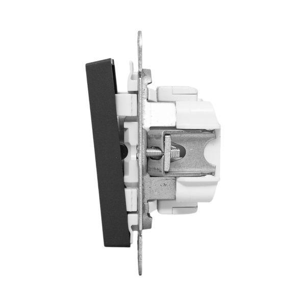 Выключатель для жалюзи Эпика механизм черн. EKF UP1-SWB-25