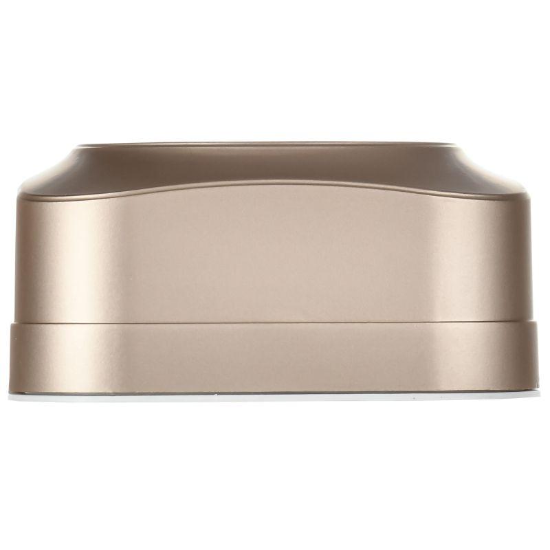 Розетка ОП GLORY РСш20-2-ХШм 10А без заземл. защ. шторки шампань матов. IEK ERH13-K37M-10