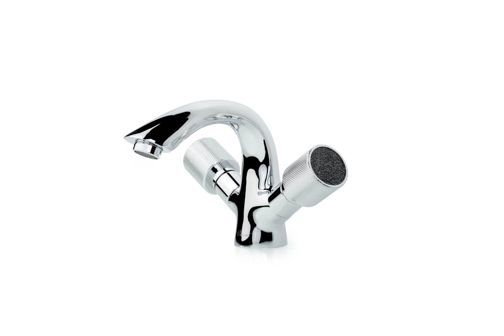 Смеситель для умывальника ROYAL CRYSTAL black, хром