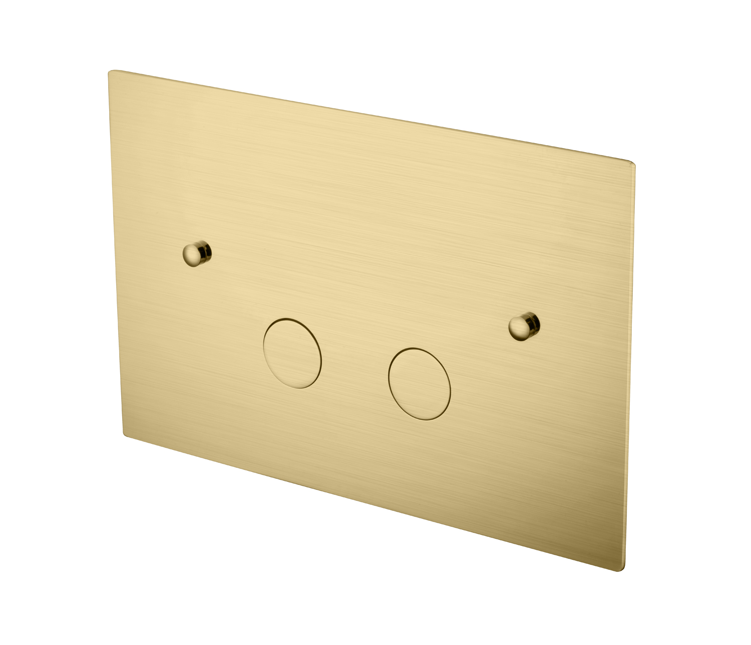 Кнопка для инсталляции латунь BLACK ультраплоская