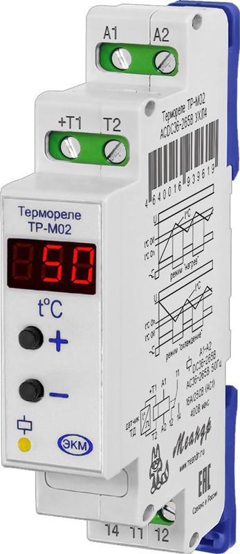 Реле температурное ТР-М02 ACDC10-30B УХЛ2 без датчика (спец.) Меандр A8302-19910871