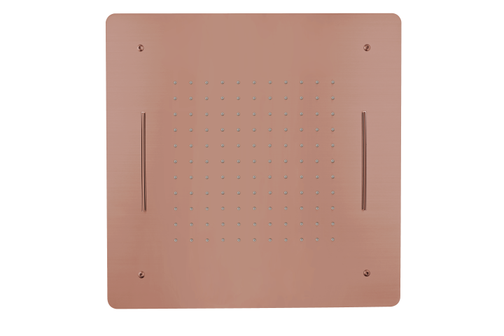 Потолочный душ 2-х функциональный из нерж. стали Copper Brushed