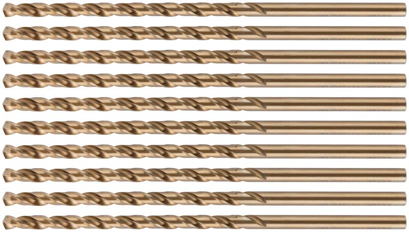 Сверло по металлу удлиненное Profi с кобальтом 5% 4.5х126мм (уп.10шт) Cutop 48-45-126