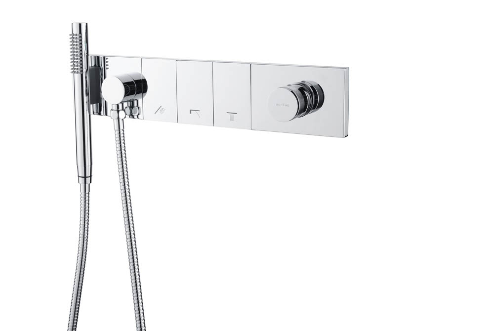 Смеситель ZODIAC с ручным душем CHROME