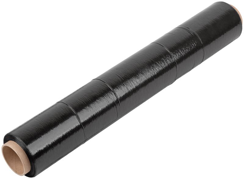 Стретч-пленка 500мм 20мкр вес нетто 1кг черн. 11841