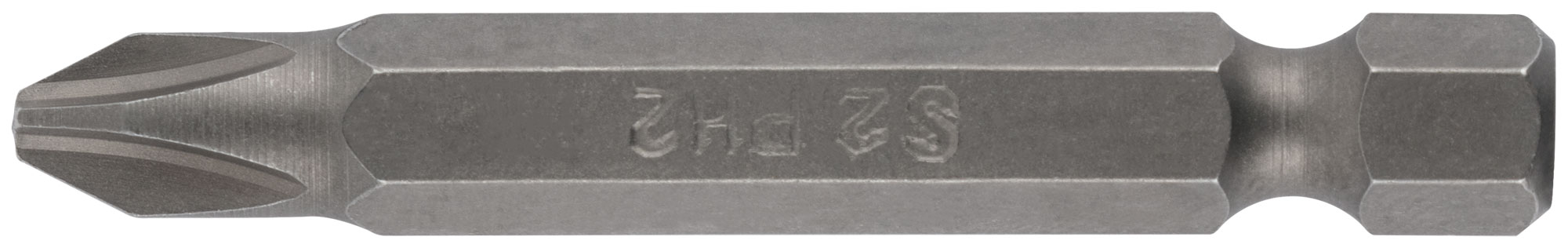 Биты сталь S2, односторонние  50 мм PH2, 10 шт.