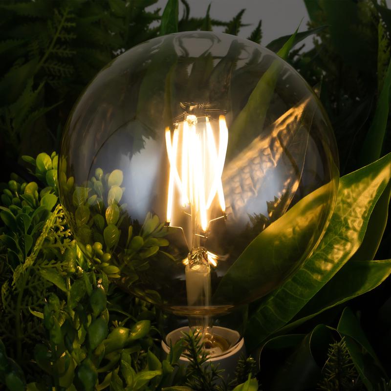 Лампа светодиодная филаментная Loft 271 G125 8Вт 2700К E27 DIM Voltega 8511