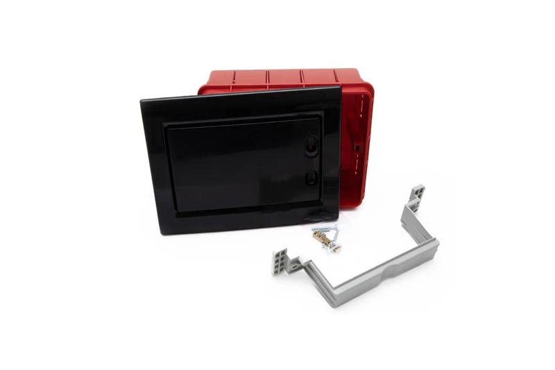 Корпус щита распределительного для модульного оборудования 18M встраив. прозр. затемненная дверца черн. Cetinkaya Pano CP10918B