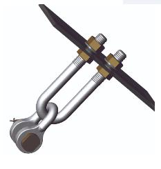 Узел крепления КГП-7-1а ЮАИЗ 530324092