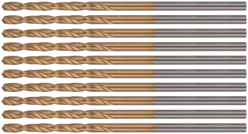 Сверло HSS по металлу титановое покрытие 1.5мм (уп.10шт) FIT 34115