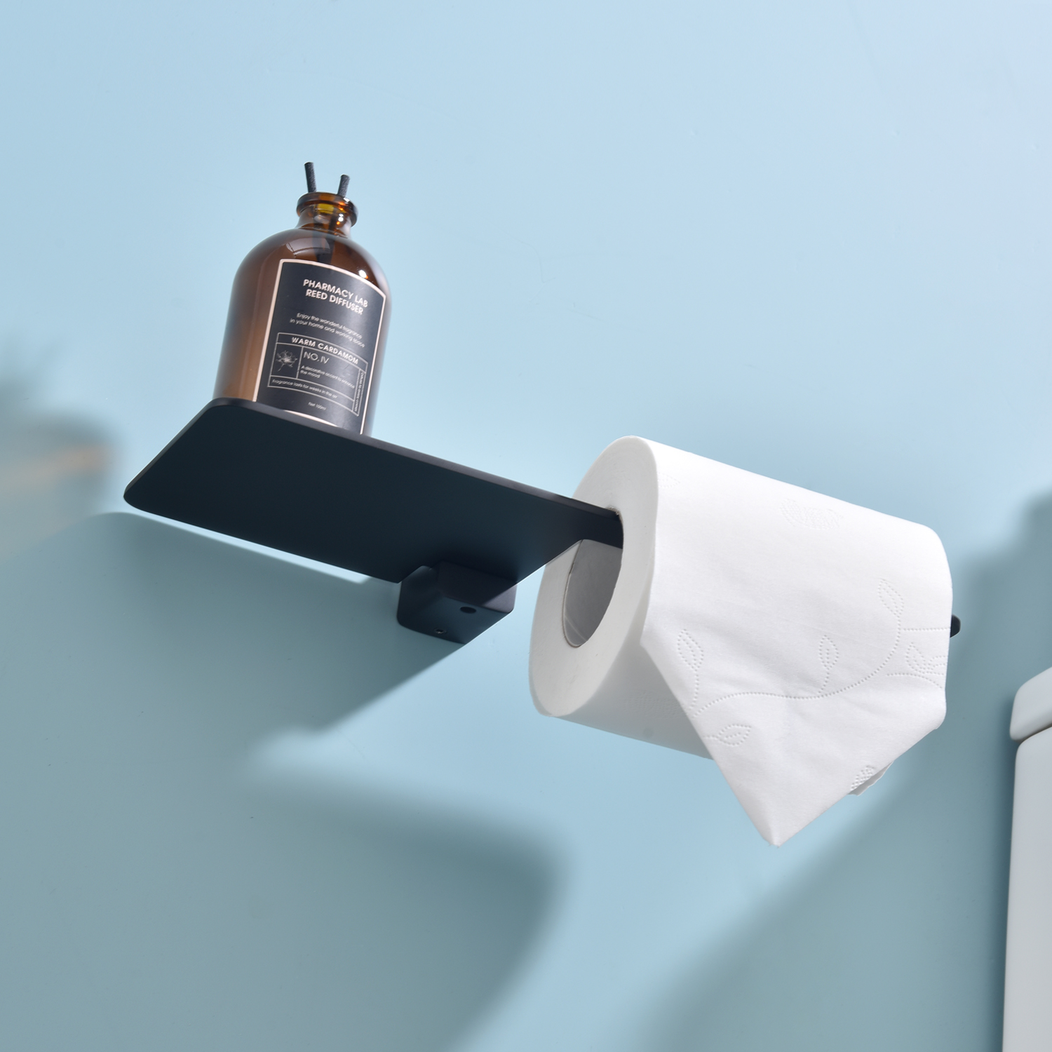 Держатель для туалетной бумаги Raglo R301.03.06, черный