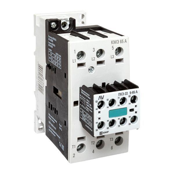 Комплект КМЭ 65А кат. 400В АС 2НО+2НЗ AVERES EKF ctr-s-70-00-400-av-22