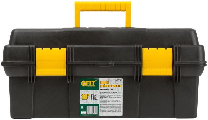 Ящик для инструмента пластик. 16дюйм ( 410х210х185мм ) FIT 65552