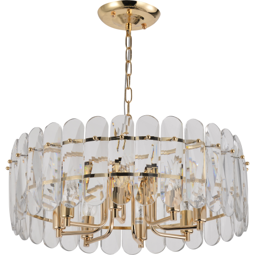 Люстра Janice 1044-308 8хЕ14 40Вт хрусталь Rivoli Б0061210