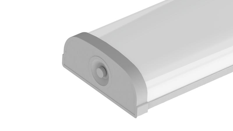 Светильник светодиодный SMILE 32 4000К IP20 1237х140х67 CRI80 milky сер. CSVT ЦБ-00009150