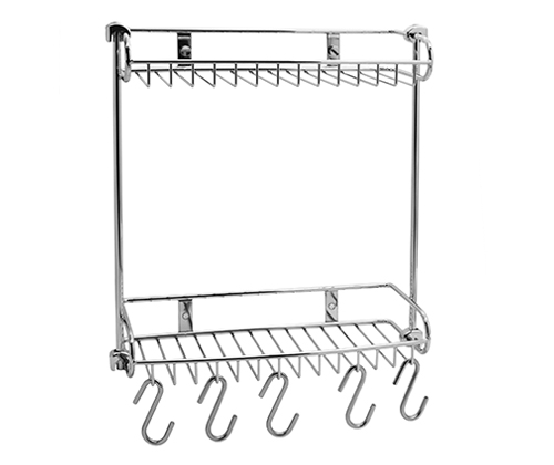 Полка металлическая двойная WasserKRAFT K-1422