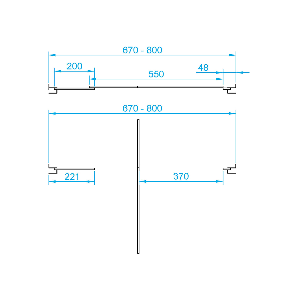 Душевая дверь RGW PA-02 NEW, 41080207-51