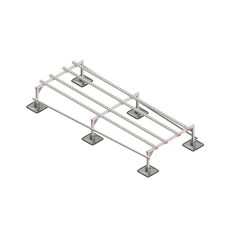 Конструкция опорная для установки оборудования TECHNORAPTOR STEELFOOT 1200х3000 тип 2 КМ TR0114
