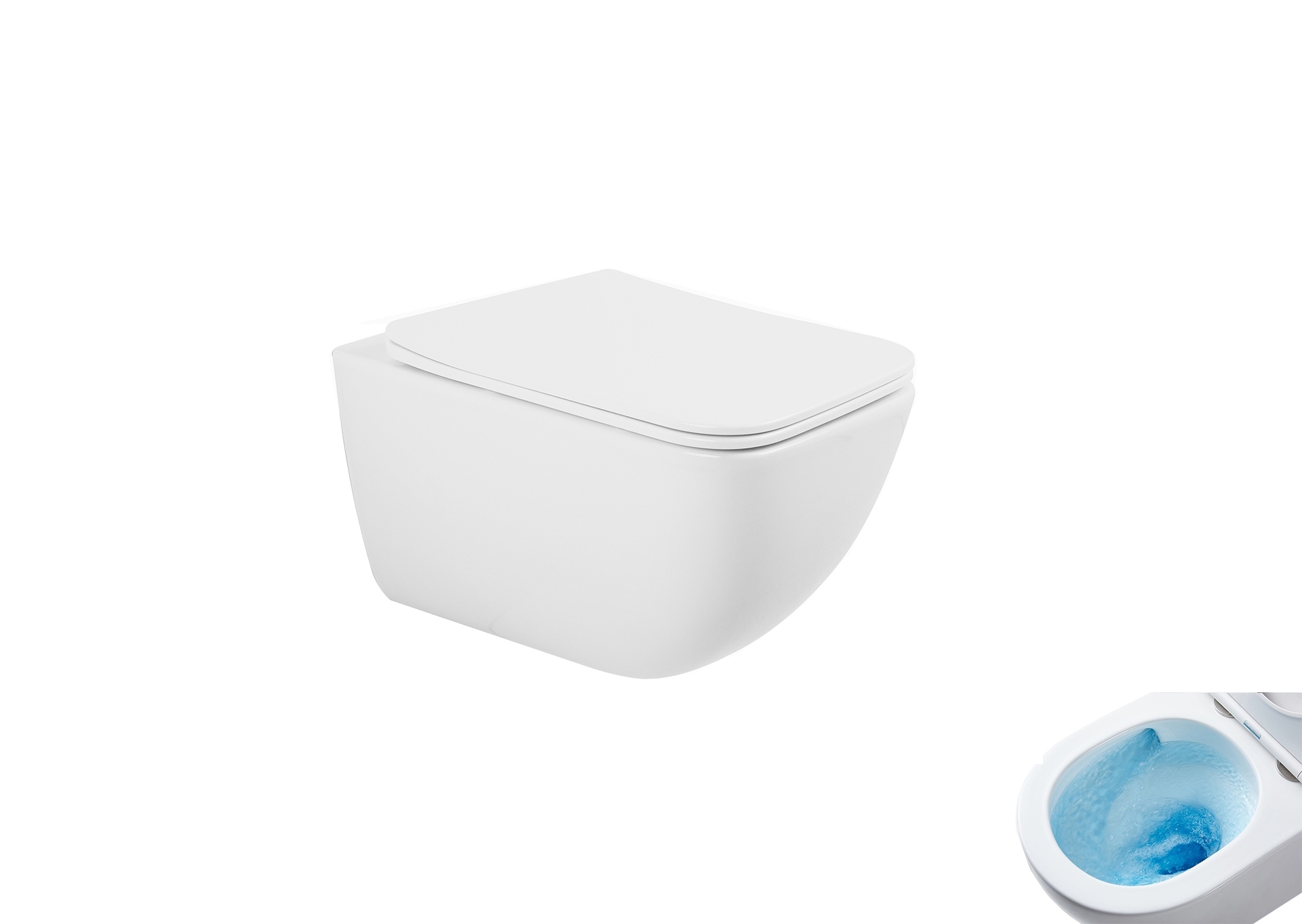 Унитаз подвесной Tornado Gid Tr2143TF 62303Y белый 49x34x36