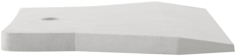 Шпатель 100мм резиновый бел. КУРС 06886