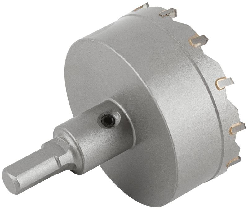 Коронка кольцевая с карбидными вставками профи (для отверстий в нержавеющей стали) 64мм FIT 36853