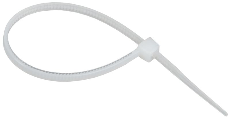 Хомут 2.5х130мм P6.6 стандартный бел. (уп.100шт) IEK UHH30-D025-130-100-K01