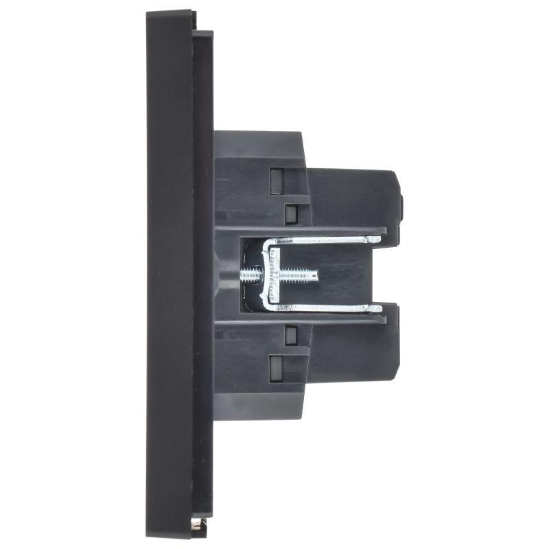 Выключатель перекрестный 2-кл. СП FORTE&PIANO 10А FP112 черн. IEK FP-V23-0-10-1-K02