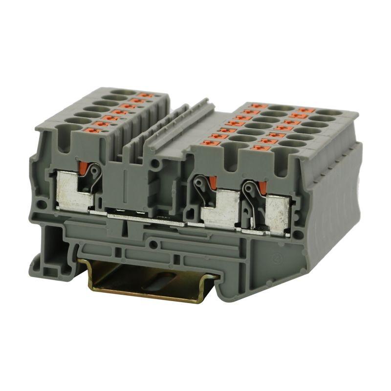 Клемма проходная КНБ 4-3 СТЭЗ 14000090