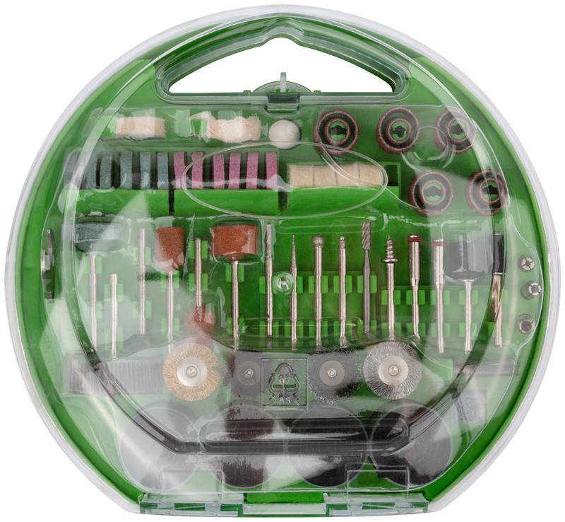 Набор насадок для гравировальноймашины в чемоданчике 190шт FIT 36496