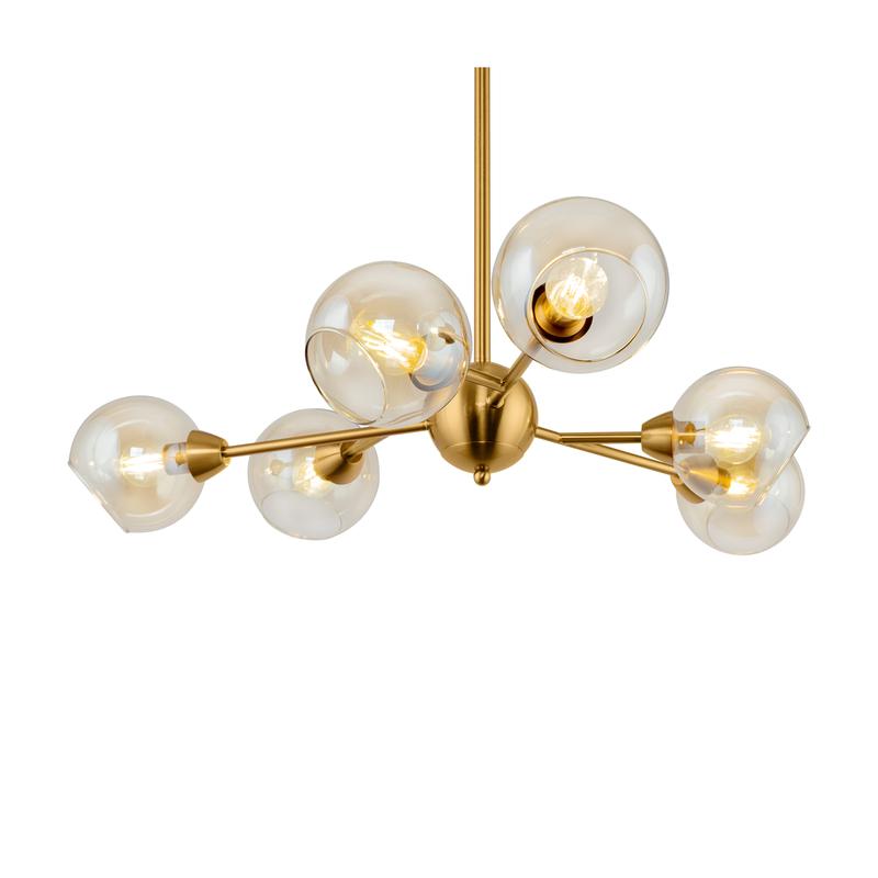 Люстра Sherry 6х40Вт E14 IP20 Freya FR5121PL-06G