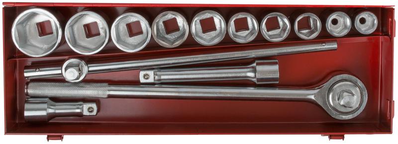 Набор вороток (трещотка) 3/4дюйм+головки 22-50мм 14шт FIT 62470