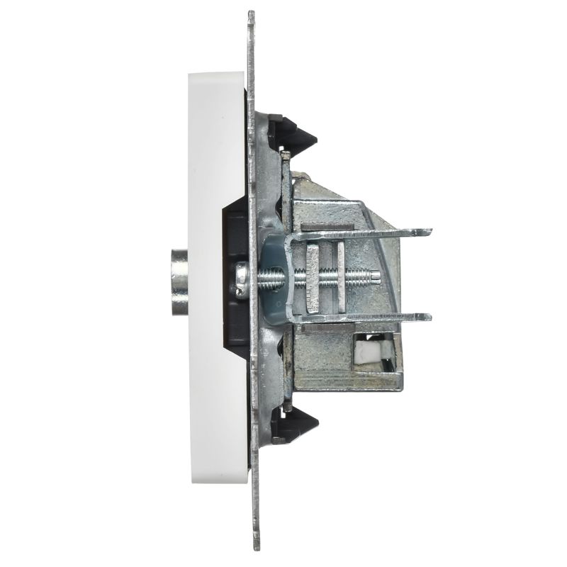 Розетка телевизионная оконечная TV СП BRITE РТВ11-0-БрАБ механизм арктич. бел. IEK BR-A10-O-K91