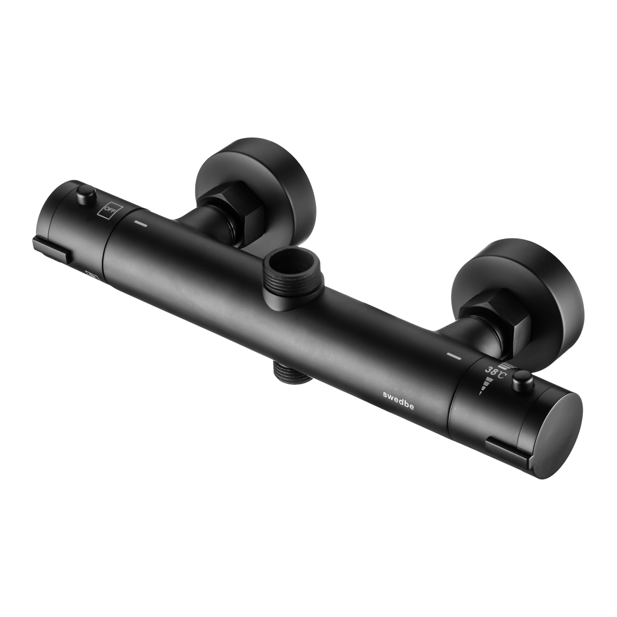 Смеситель термостатический для душа с верхним подключением Swedbe Hermes 9022B