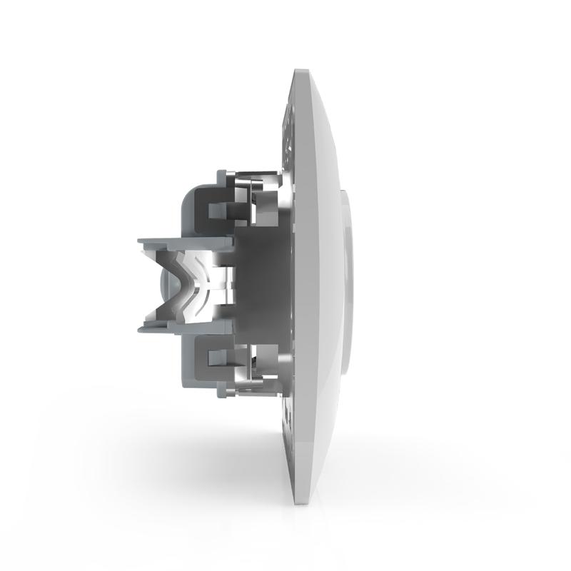 Розетка 1-м СП AVA 16А IP20 с заземл. защ. шторки в сборе бел. TOKOV LIGHT TKL-AV-R1FZSF-C01