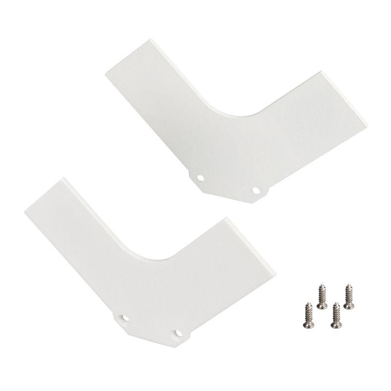 Заглушка ARH-V-DUAL-HID WHITE глухая алюм. Arlight 035647