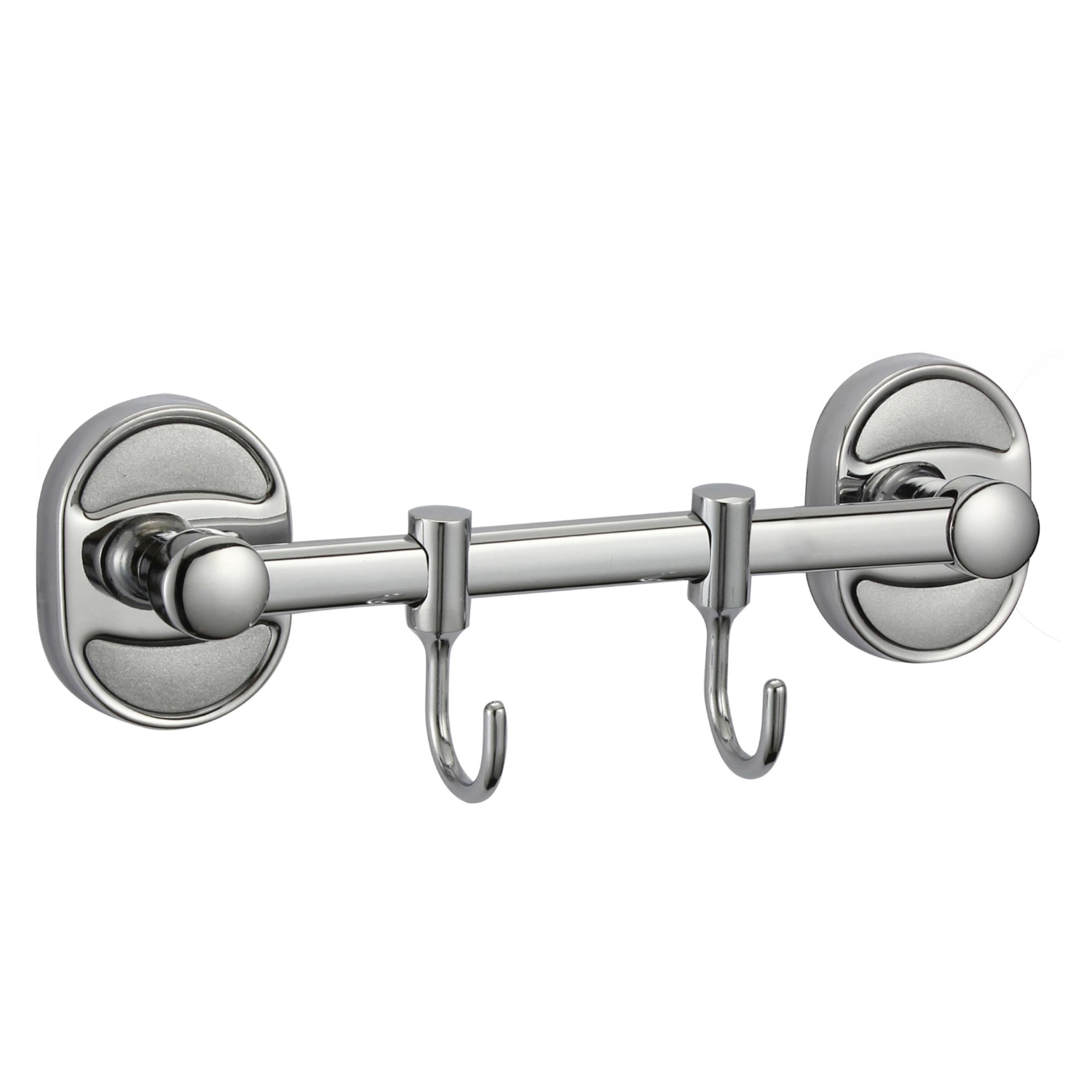 Планка с крючками Savol S-008202, хром