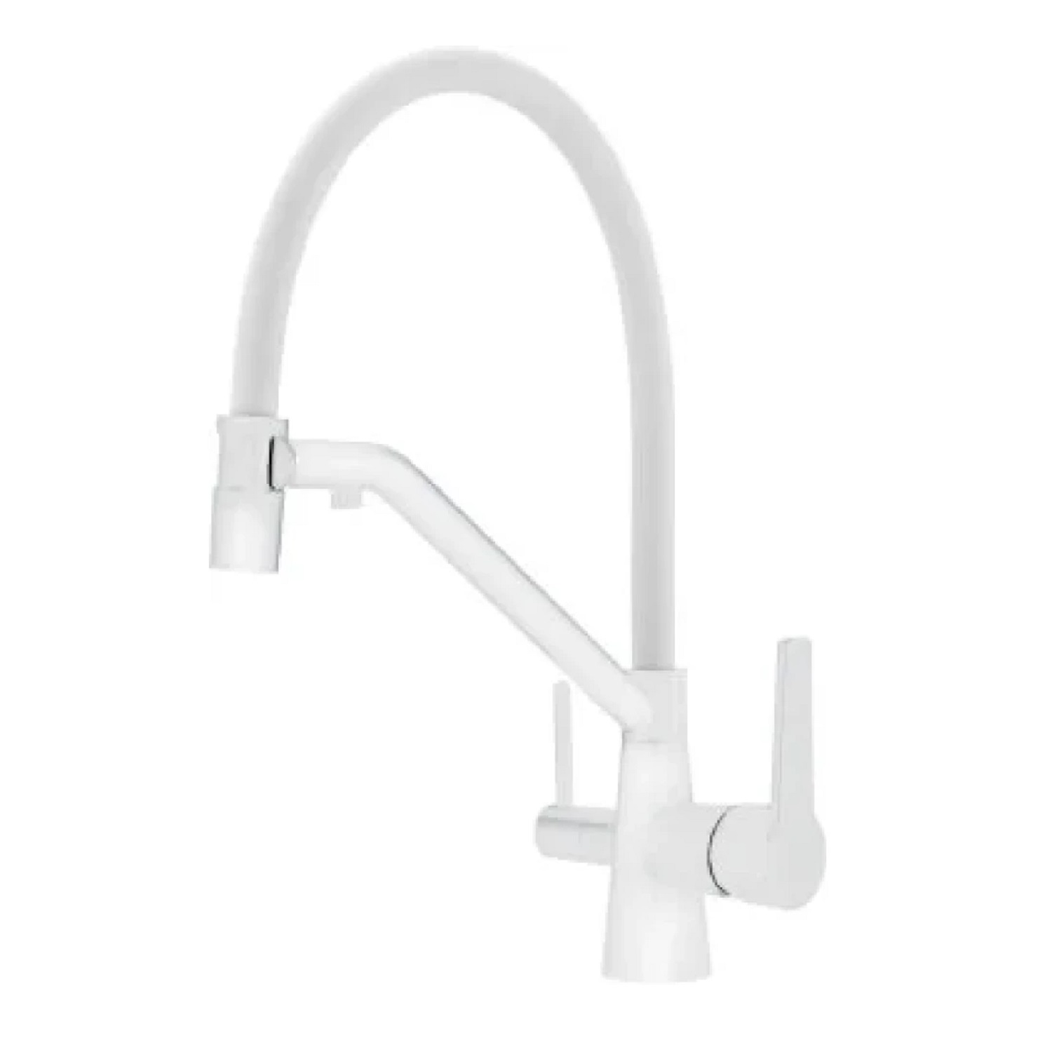 Смеситель для кухни с подключением фильтра Raglo R80.62.08, белый